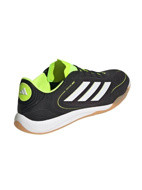adidas Copa Court Size 11.5 Mens Indoor Soccer Shoes Black Lime White JR2837 NEW main image 6